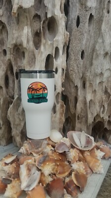RTIC 20oz  Stainless Steel Tumbler Island Flow model splash proof lid
