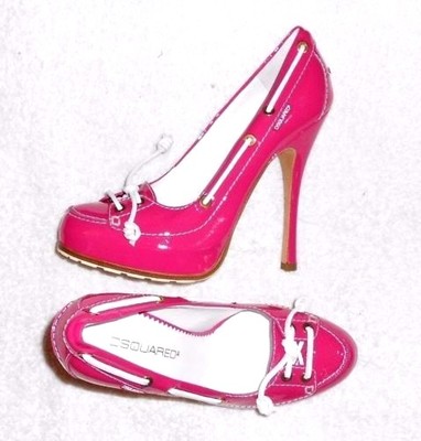 DSQUARED2 Pumps Lackleder rosa S 38 1/2 ''Neu''