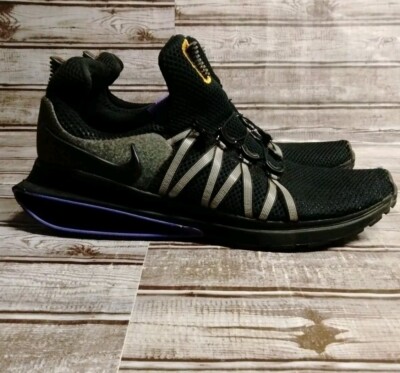 Nike Shox Gravity Mens Size 12 Black Athletic Running Shoes Sneakers  AR1999-005 - Main Image