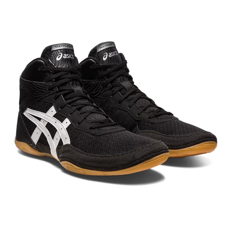 ASICS WRESTLING メンズ シューズ ブラック Asics Wrestling Shoes MATFLEX 7 (001) BLACK/WHITE New | eBay