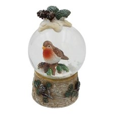 Christmas Robin Mini 45mm Snow Globe Waterball