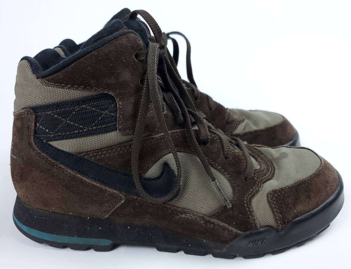 Nike Caldera Hiker Boots Mens Sz 7.5 Black Camping Sneakerboot Shoes 313500-001 Vintage 90 main image 2