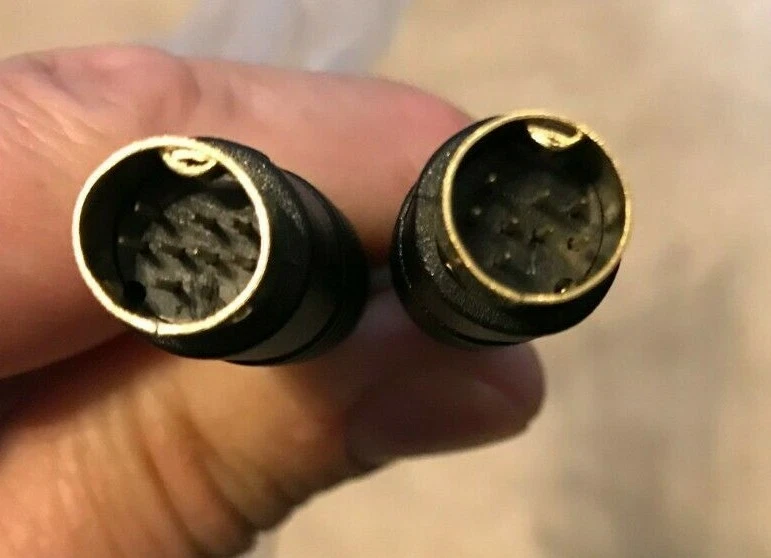 Sega Genesis A/V + 32X cabo patch link para sistema modelo 2 NOVO VENDEDOR EUA 8 PINOS - Imagem 3 de 3