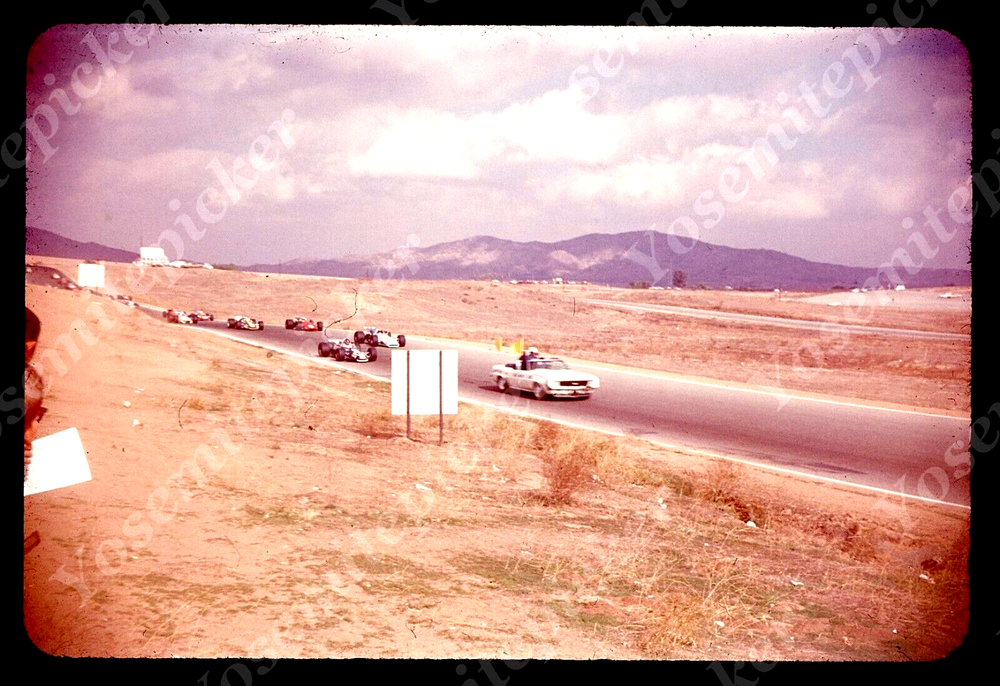 sl63 Original Slide 1969 Indy type open wheel race cars 004a