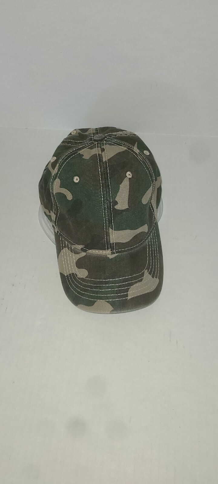 Basic Camo Adjustable Strapback Hat - image 1