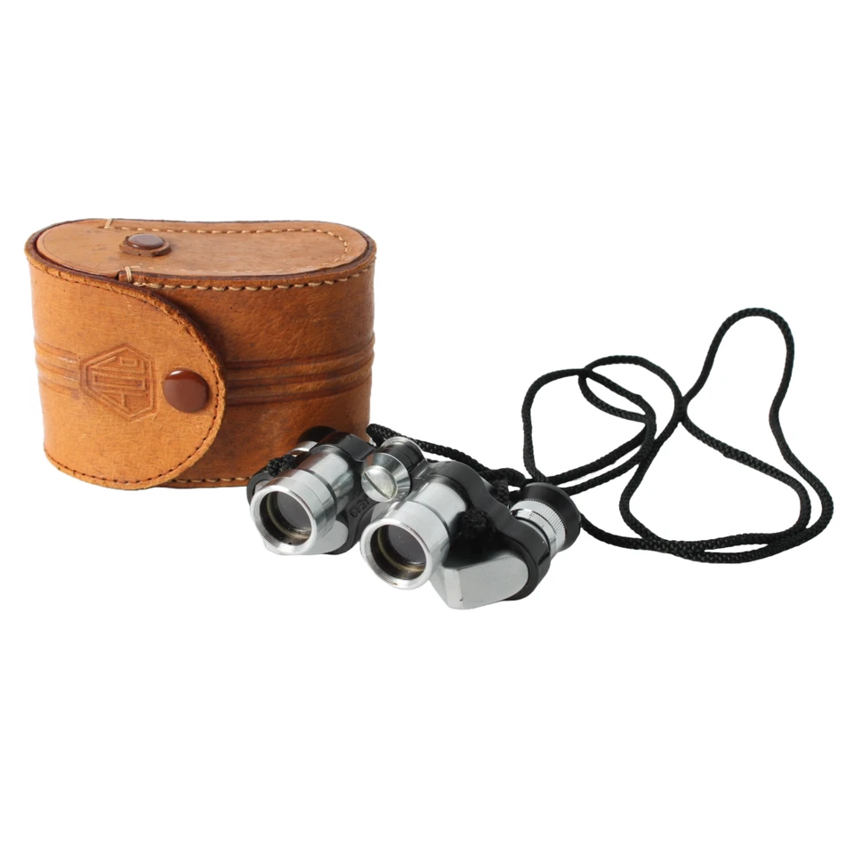 Vintage Asahi Pentax 6x15 Binoculars with Leather Case | Compact Opera Glasses - Image 3 of 4