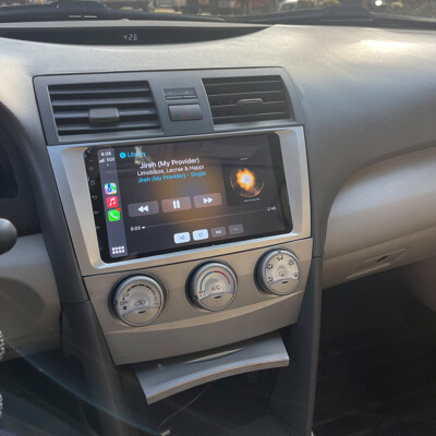For Toyota Camry 2007-2011 Wireless Carplay Android 13 Car Stereo GPS Nav Camera