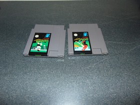 Nintendo NES Console Games Tennis & Golf - VGC