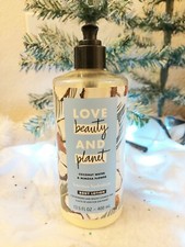 LOVE BEAUTY PLANET COCONUT WATER MIMOSA FLOWER BODY LOTION MOISTURIZER 13.5 OZ