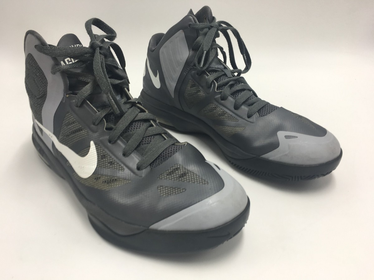 Nike Air Max Hyper Aggressor Men's Size 9 Gray Basketball Shoes