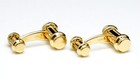 Vintage 1995 TIFFANY & CO Atlas Column Gold Cufflinks 18K Yellow Gold — photo 7