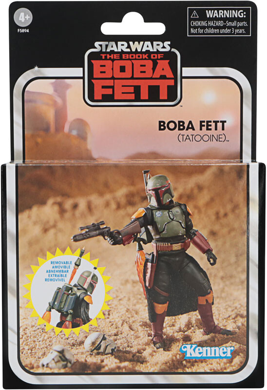 Star Wars 3.75"" Vintage Collection Deluxe Boba Fett (Tatooine) - New in stock