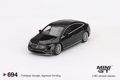 1/64 MERCEDES-BENZ EQS 580 4MATIC BLACK (RHD) MGT00694-R