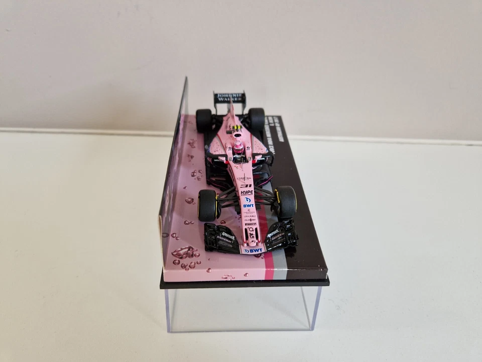 Minichamps 1/43 Force India Mercedes VJM10 E. Ocon - Australian Gp 2017 (CK) - Immagine 2 di 4