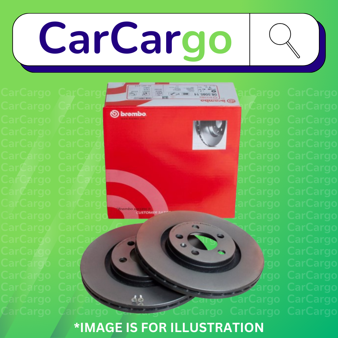 Brembo Vented Front Brake Discs Hyundai Santa Fe 2.2 CRDi AWD 2018-2020 320 mm