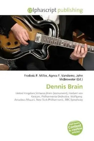 Frederic P. Miller (U. A.) | Dennis Brain | Taschenbuch | Englisch (2026)-image