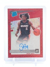 PRECIOUS ACHIUWA 2020-21 DONRUSS OPTIC RATED ROOKIE AUTO CHOICE PRIZM #170 Q5194