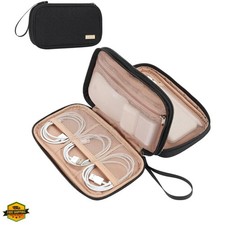 Travel Cord Organizer Case, Double Layers Tech Electronic Bag, Essentials for...