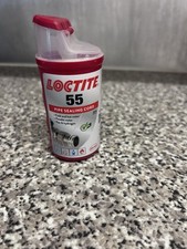 LOCTITE 55 Pipe Thread Sealant, Non Curing Plumbers.Tape for Plumbing Pipes 160M