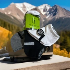 3 Pair PGA Tour No Show Golf Socks, Men's Large Size 9-12