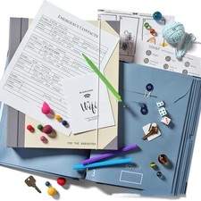 A4 File Folder Accordion Expanding Wallet Doc...