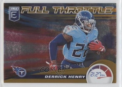 2020 Panini Donruss Elite Full Throttle Orange /25 Derrick Henry #7 uk2
