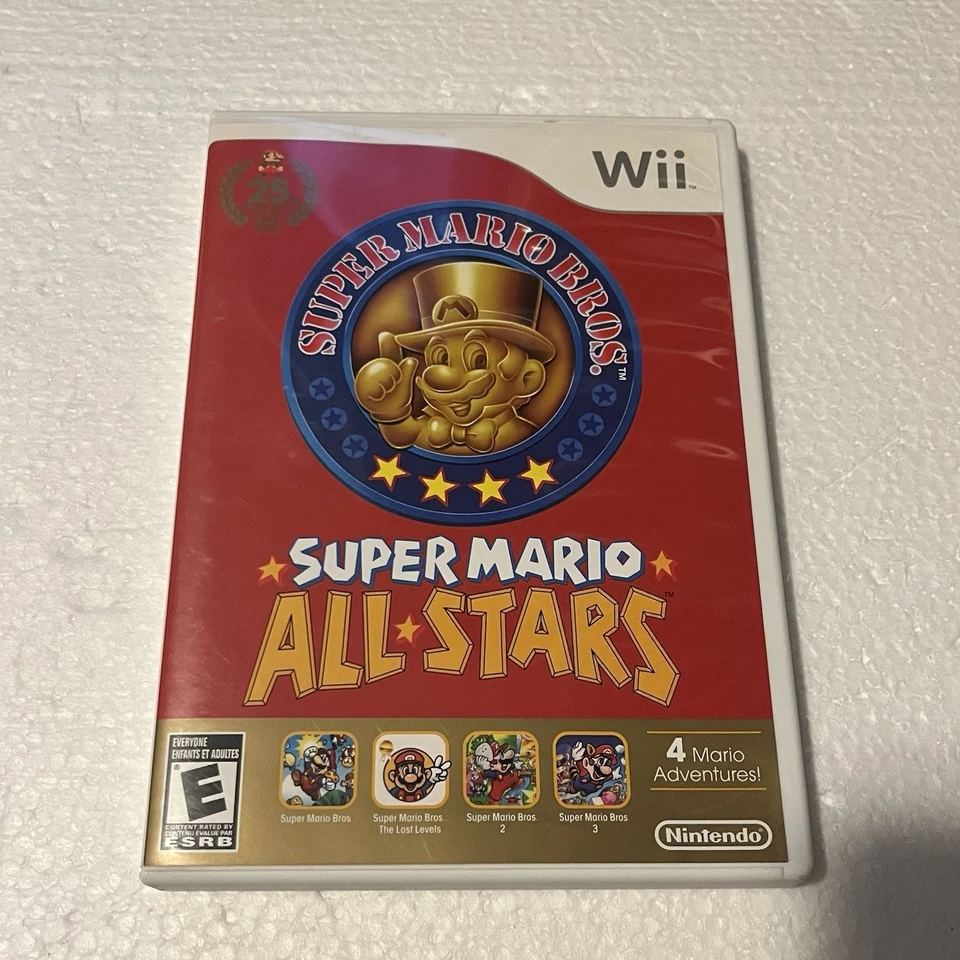 Super Mario All-Stars 25th Anniversary Wii в коробке в комплекте с руководством - Изображение 4 из 4