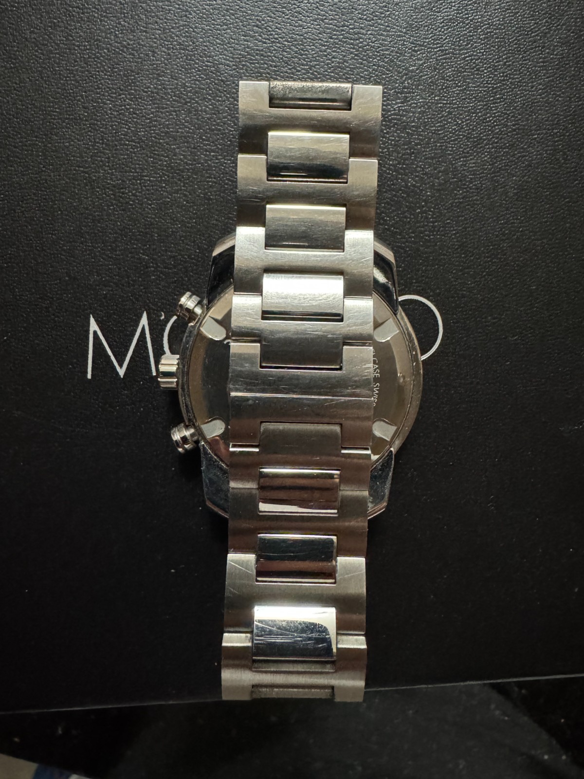 Movado Bold Blue Chronograph MB01146611035410  wa… - image 3