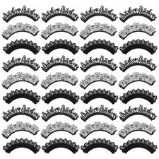 36Pcs Reusable Halloween Cupcake Wrappers Hollow-Out Paper Party Decor