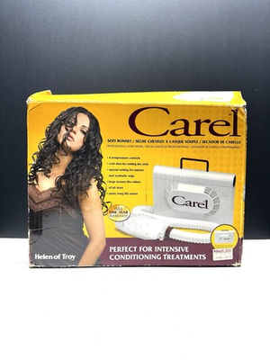 #ad Carel Soft Bonnet Hair Dryer Helen of Troy 61501 Tested Working $14.95