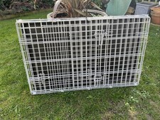 Animal / Dog Cage Crate 90cm Long 70cm High 60cm Wide Foldable & Removable Tray