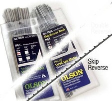 Olson PGT Skip Reverse Tooth Scroll Saw Blades Pk6