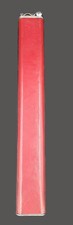 Ancien briquet de table FAUCHON à PARIS gainé de cuir grand modèle/ Ht : 30cm