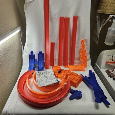 Hot Wheels Power Loop Set Motorized Stunt Racing 1994 Track Box Read