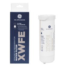GE XWFE Refrigerator Water Filter, Genuine Replacement Filter, Certified to Redu