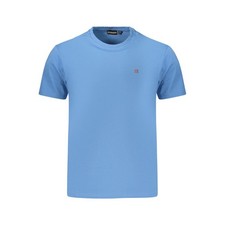 Napapijri Azzurro Cotton Mens TShirt