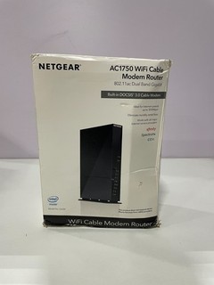Netgear C6300 100NAS Dual Band AC1750 Wi Fi Gigabit Cable Modem Router