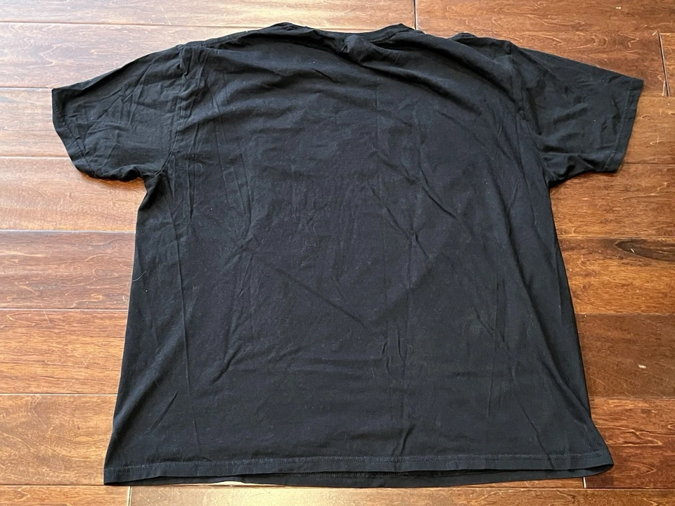 Camiseta TURBO Bowling Negra Naranja Para Hombres 2XL Conducida al Cuenco Calabaza Halloween Foto 2 de 4