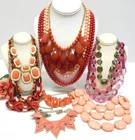 VINTAGE TO NOW FASHION/COSTUME JEWELRY NECKLACE LOT, ASSORTED TYPES & MATERIALS