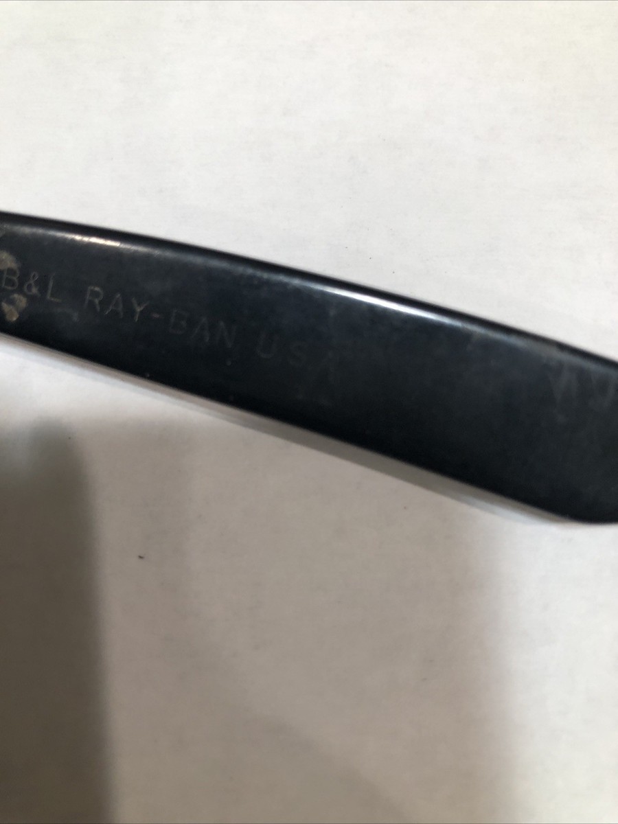 Vintage Blues Brothers Ray Ban Wayfarer II Sunglasses Black Frames