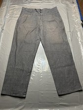 Vintage Marithe Francois Girbaud Jeans Mens 40x32 Dark Gray Straight Baggy Denim