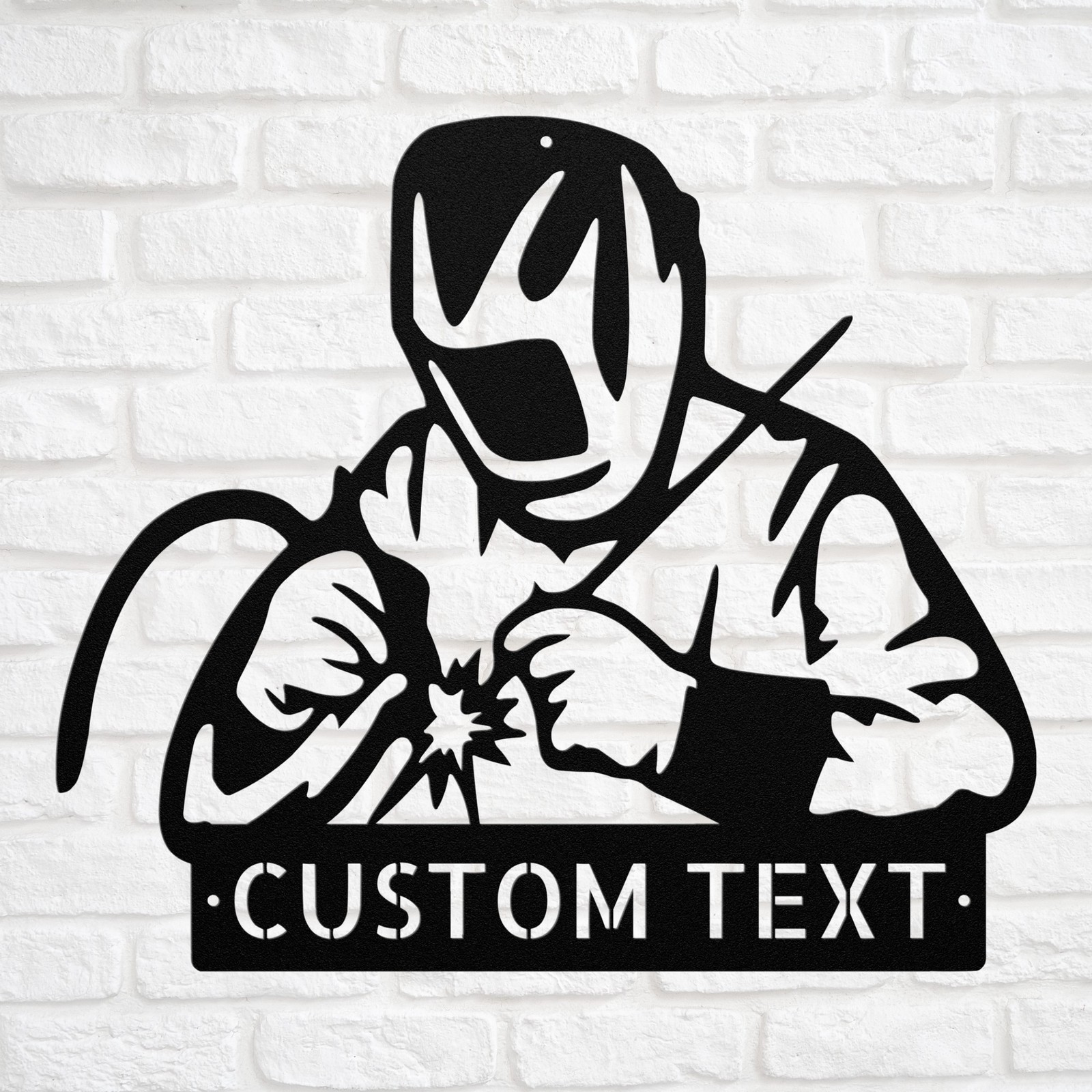 Personalized Welding Metal Sign Custom Decor Gift for Welders and Metalworkers