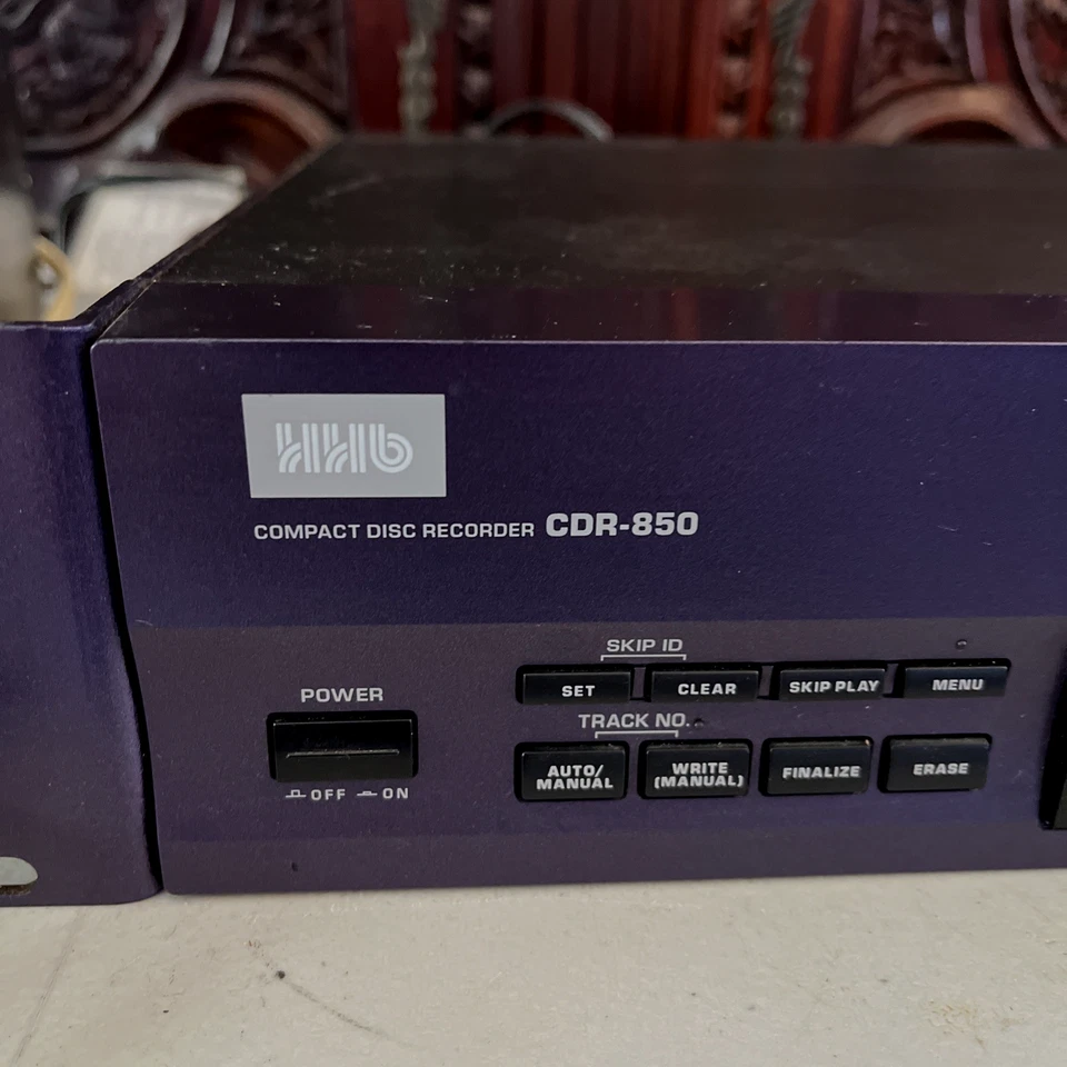 HHB CDR-850 Pro Compact Disc Recorder Testied See Video - Image 3 of 4