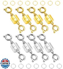 AD Beads Double Magnetic Jewelry Clasps and Closures14K Gold Plat