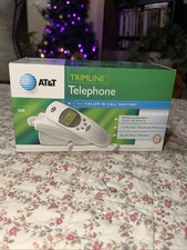 AT T 240 White Trimline Phone with Caller ID