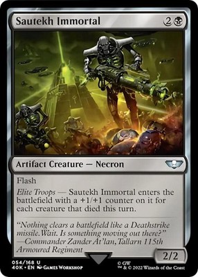Sautekh Immortal 40K Lightly Played