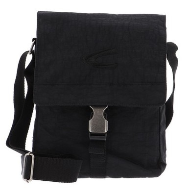 camel active Journey Shoulder Bag Umhängetasche Tasche Black schwarz Neu