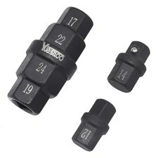 Hex Axle Tool for Motorcycle Front Axle Wheel, Allen Axle Spindle Socket Adapter