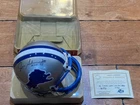Joe Schmidt HOF 73 Detroit Lions AUTO SIGNED RIDDELL MINI HELMET LOA