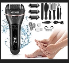 Râpe à pied électrique - Rechargeable - Set de pédicure - Râpe à callosités - Ma